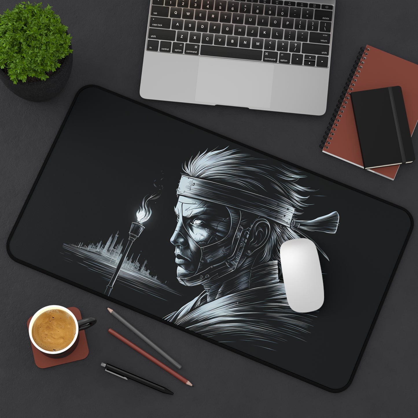 Steampunk Shinobi 1 - Desk Mat