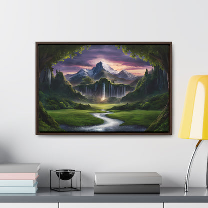 Loading Spinner in Progress - Gallery Canvas Wraps, Horizontal Frame