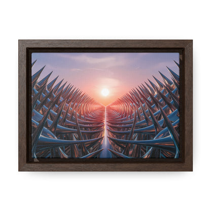 Path of Thorns at Sunrise - Gallery Canvas Wraps, Horizontal Frame