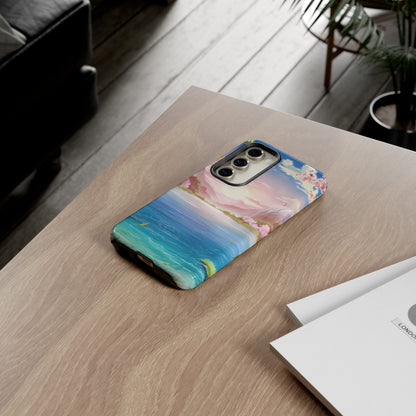 Serene Lake and Mountains - Smartphone Tough Cases