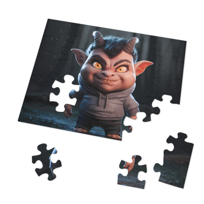 The Mischievous Forest Goblin - Jigsaw Puzzle (30, 110, 252, 500,1000-Piece)