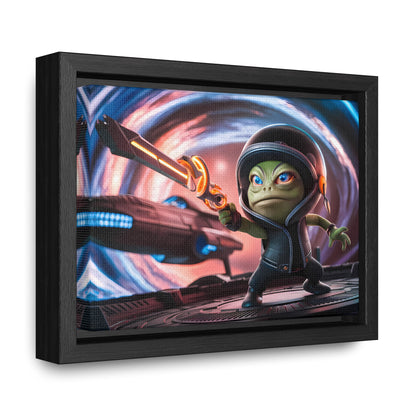 Galactic Guardian: Defender of the Stars - Gallery Canvas Wraps, Horizontal Frame