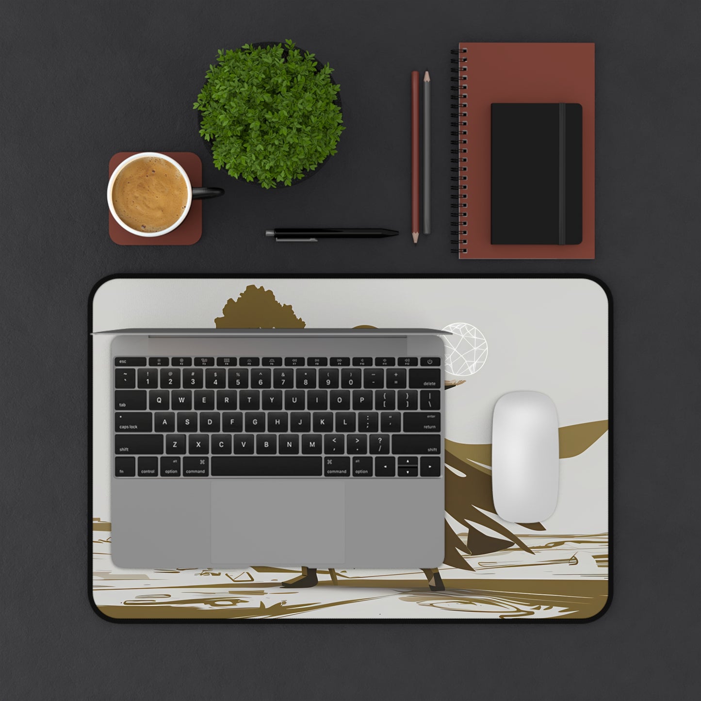 The Guardian of the Arid Realm - Desk Mat