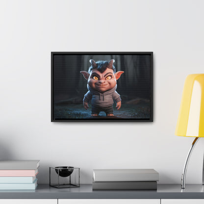 "Forest Mischief" - Gallery Canvas Wraps, Horizontal Frame