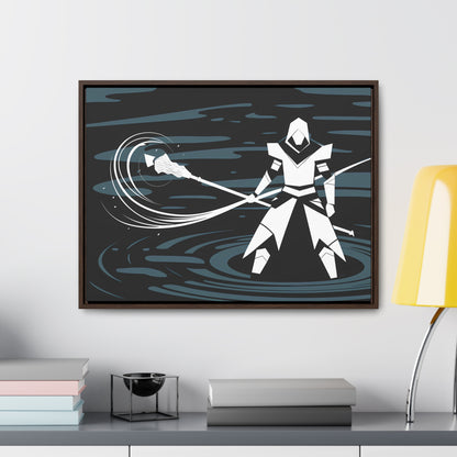 "Guardian of the Abyss" - Gallery Canvas Wraps, Horizontal Frame
