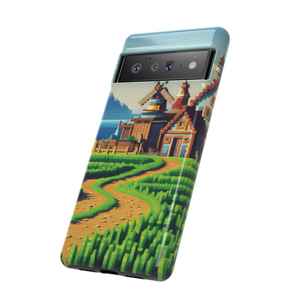 Pixel farming Village - Smartphone Tough Cases