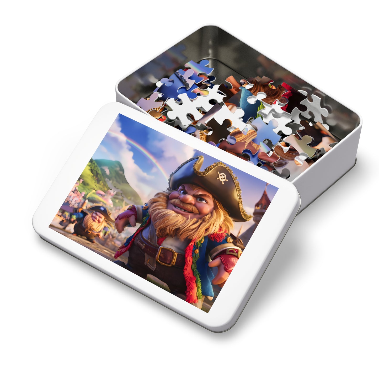 The Pirate Dwarves of Rainbow Valley - Jigsaw Puzzle (30, 110, 252, 500,1000-Piece)