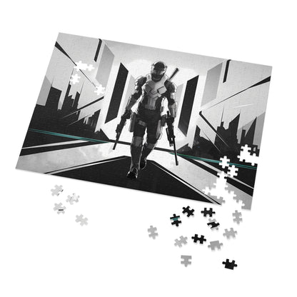 Guardian of the Neon City - Jigsaw Puzzle (30, 110, 252, 500,1000-Piece)