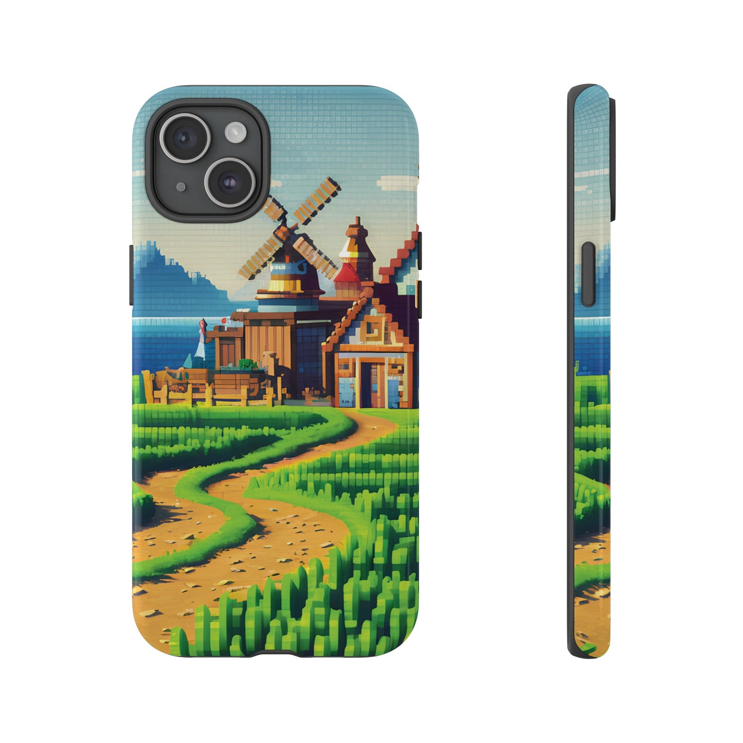 Pixel farming Village - Smartphone Tough Cases