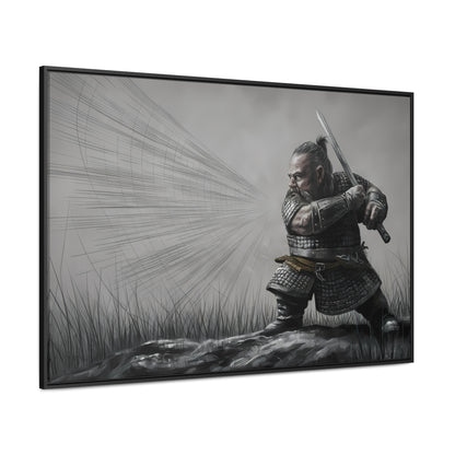 Defender of the Grey Plains - Gallery Canvas Wraps, Horizontal Frame