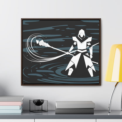 "Guardian of the Abyss" - Gallery Canvas Wraps, Horizontal Frame