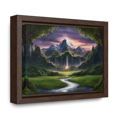 Loading Spinner in Progress - Gallery Canvas Wraps, Horizontal Frame