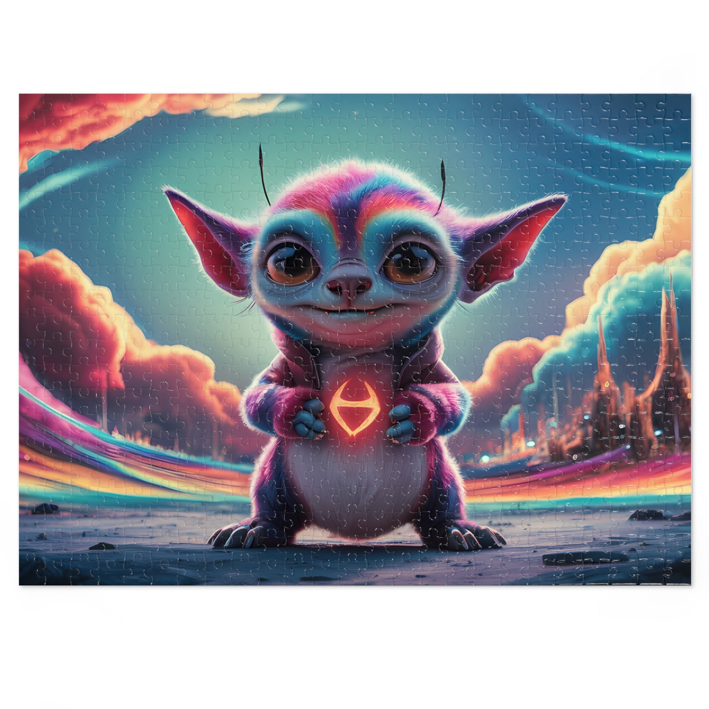 Guardian of the Luminous Realm - Jigsaw Puzzle (30, 110, 252, 500,1000-Piece)