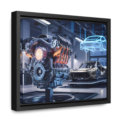 "Cutting-Edge Automotive Engineering" - Gallery Canvas Wraps, Horizontal Frame