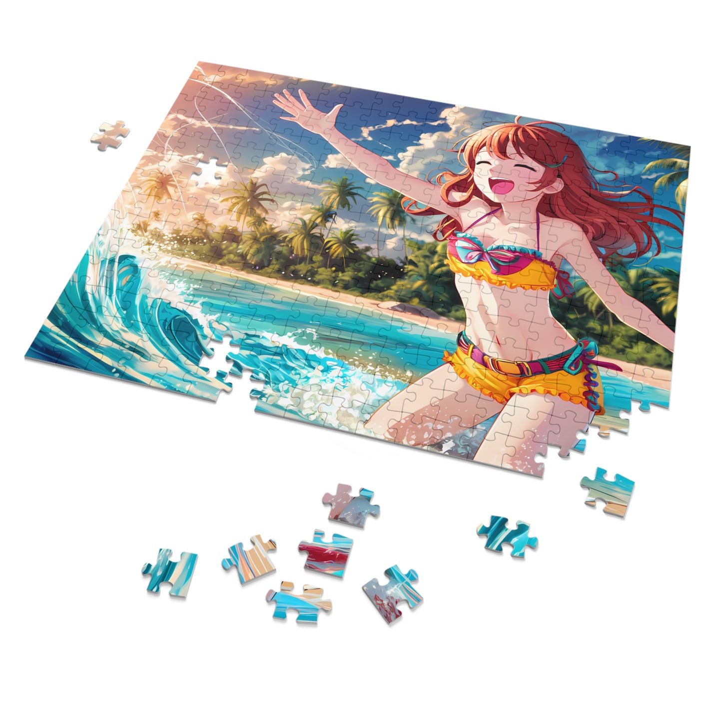 "Joyful Splash of Summer" - Jigsaw Puzzle (30, 110, 252, 500,1000-Piece)