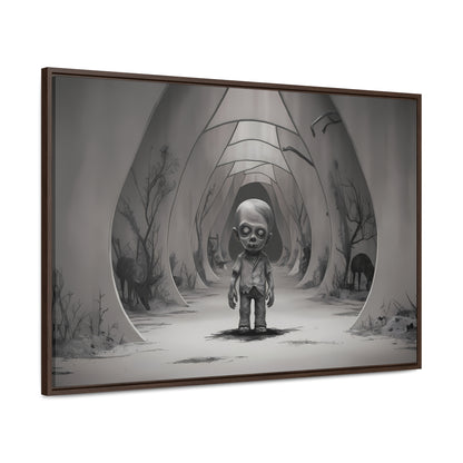 "Echoes of the Forgotten" - Gallery Canvas Wraps, Horizontal Frame