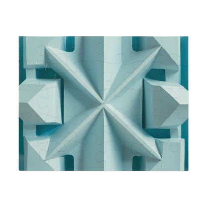 Geometric Frost - Jigsaw Puzzle (30, 110, 252, 500,1000-Piece)