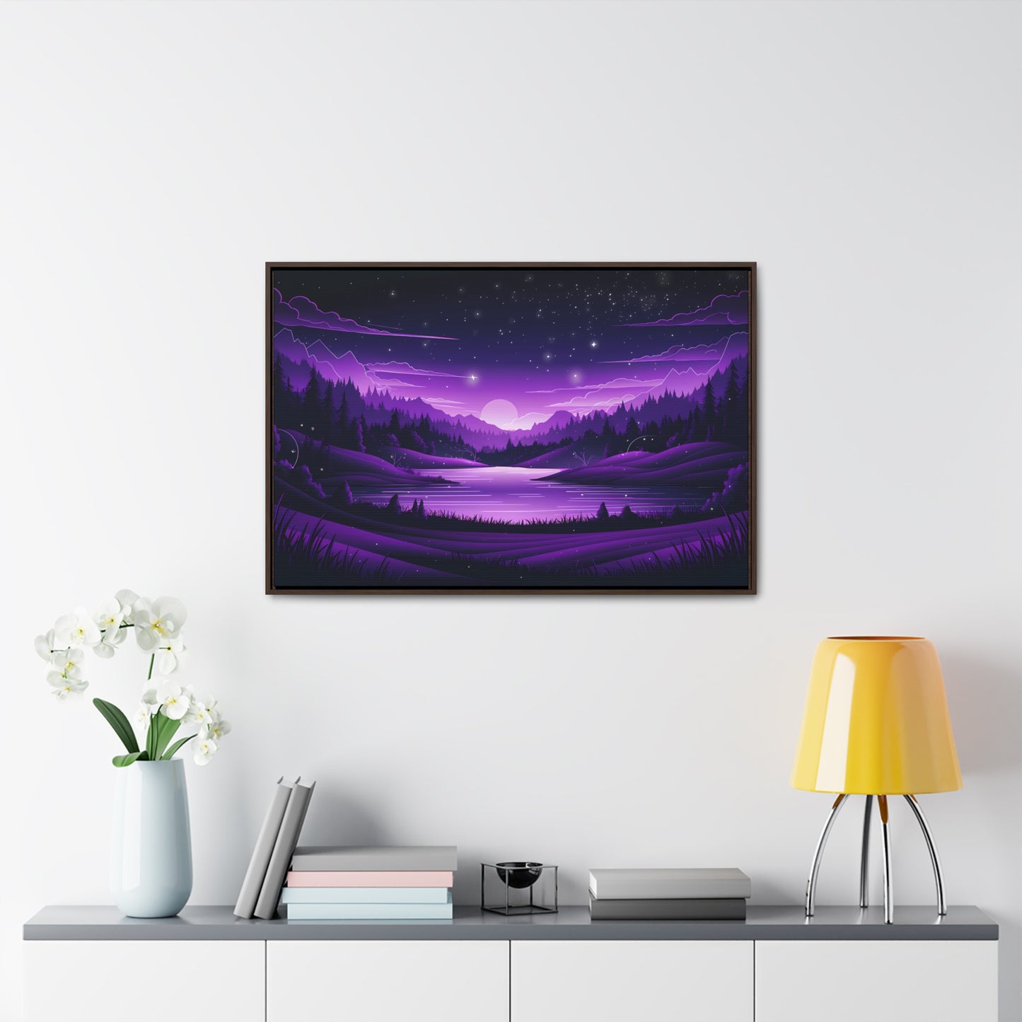 Twilight Serenity - Gallery Canvas Wraps, Horizontal Frame