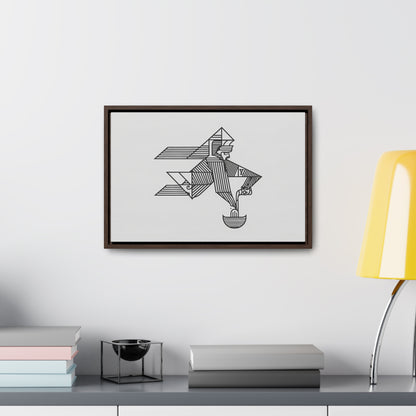 "The Water Bearer" - Gallery Canvas Wraps, Horizontal Frame
