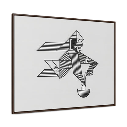 "The Water Bearer" - Gallery Canvas Wraps, Horizontal Frame
