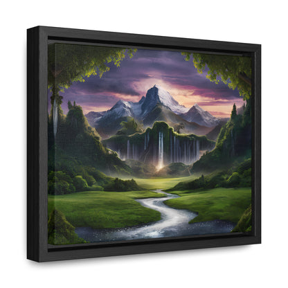 Loading Spinner in Progress - Gallery Canvas Wraps, Horizontal Frame