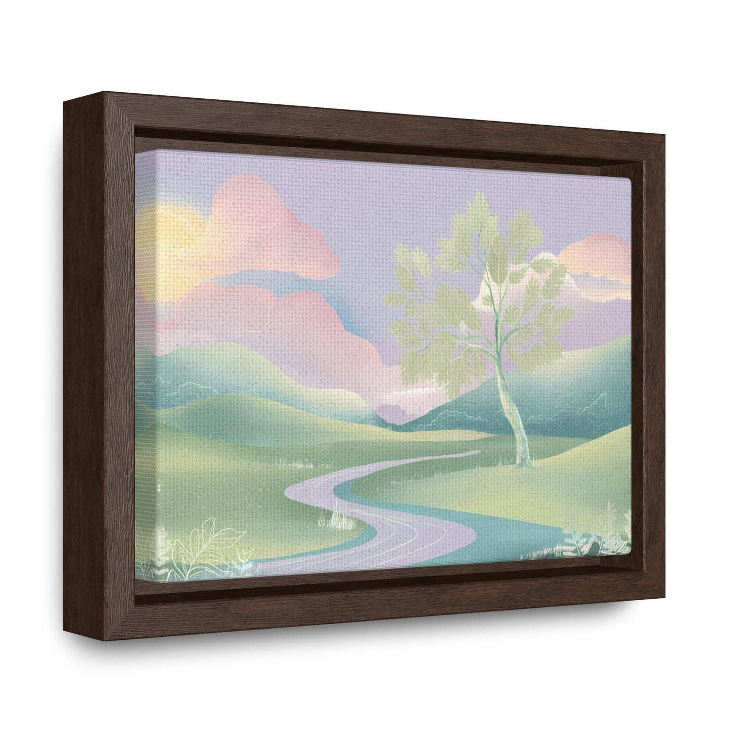 Whispers of Dawn - Gallery Canvas Wraps, Horizontal Frame
