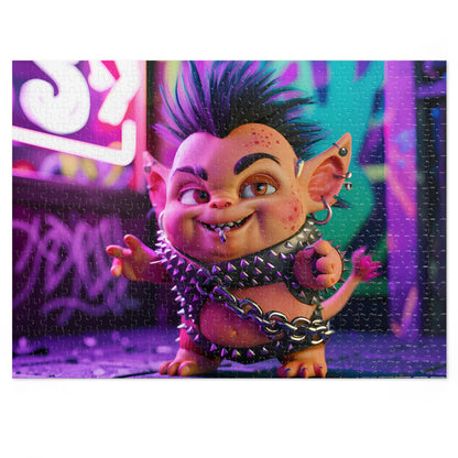 Punk Goblin Grooves - Jigsaw Puzzle (30, 110, 252, 500,1000-Piece)