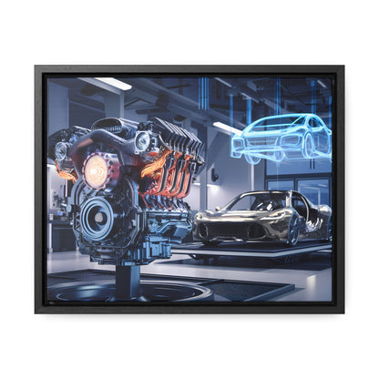 "Cutting-Edge Automotive Engineering" - Gallery Canvas Wraps, Horizontal Frame