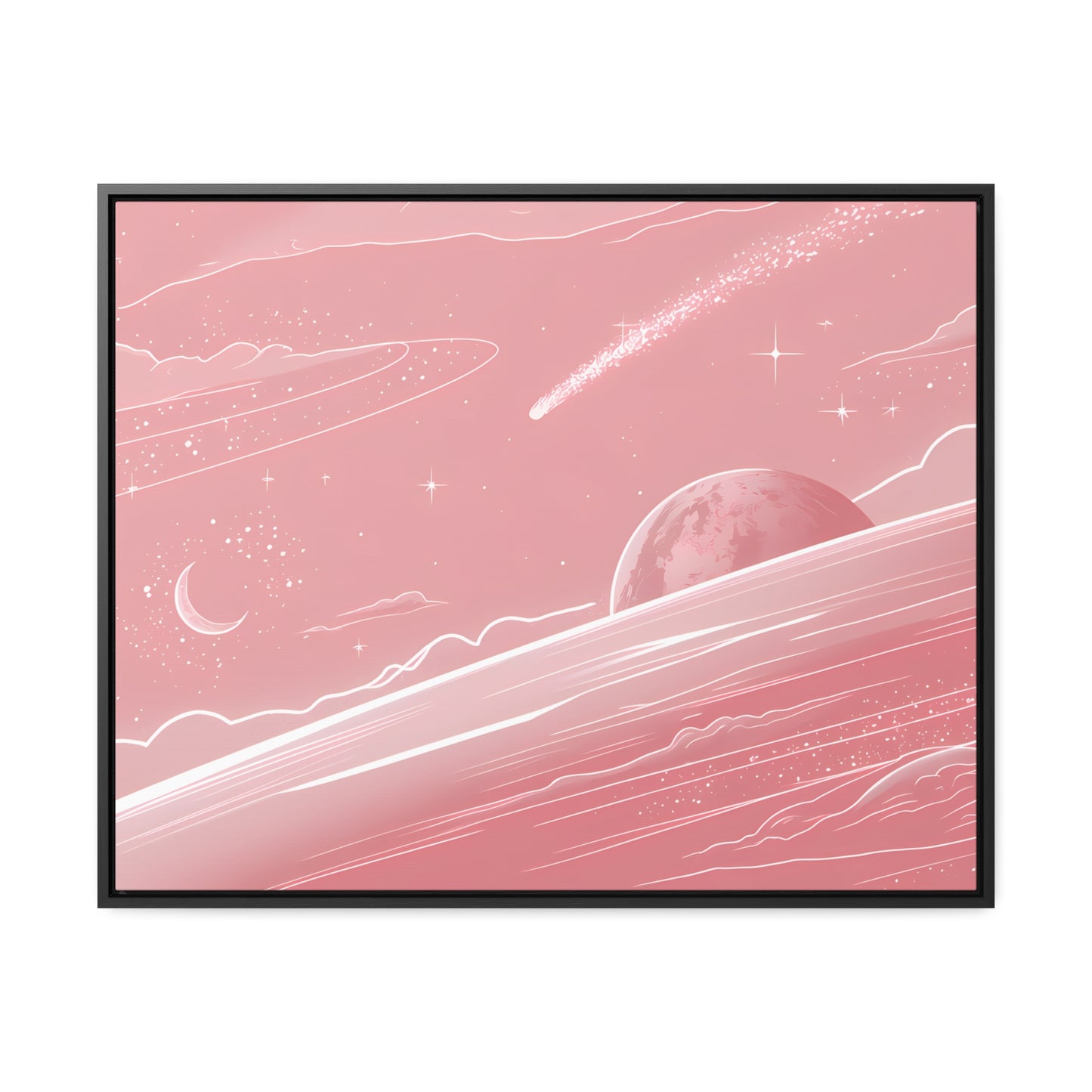 Celestial Dreamscape - Gallery Canvas Wraps, Horizontal Frame