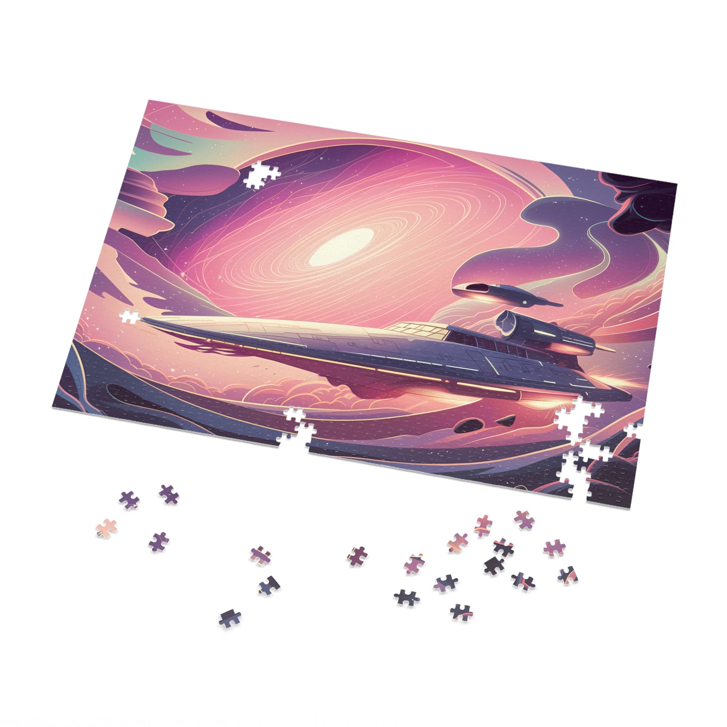 Voyage Through the Celestial Vortex - Jigsaw Puzzle (30, 110, 252, 500,1000-Piece)