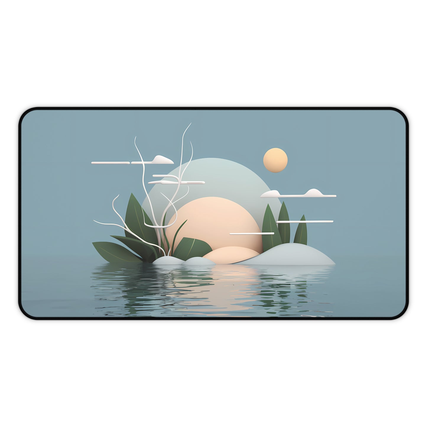Pastel Island - Desk Mat