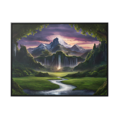 Loading Spinner in Progress - Gallery Canvas Wraps, Horizontal Frame