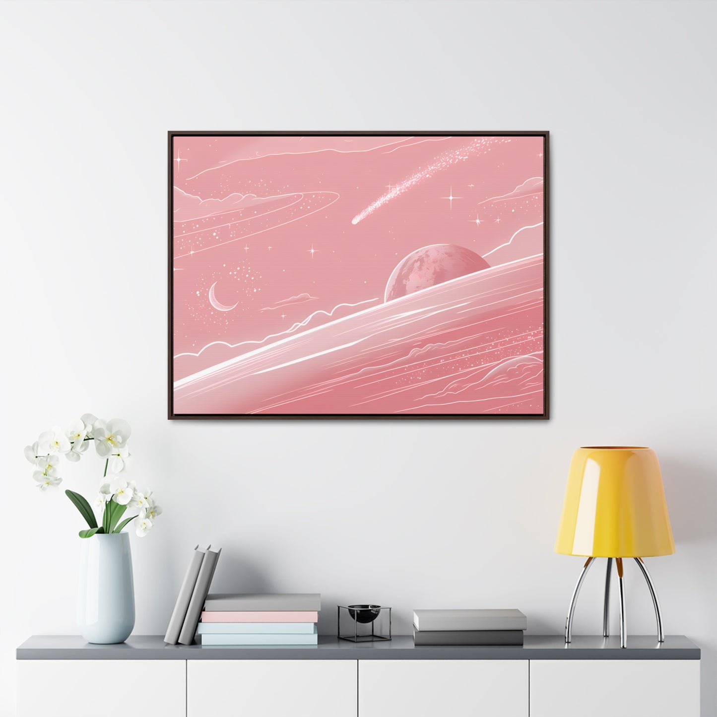 Celestial Dreamscape - Gallery Canvas Wraps, Horizontal Frame