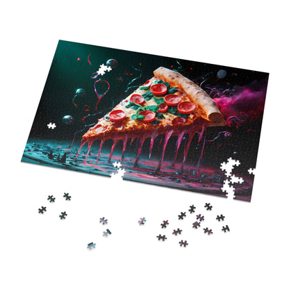 "Cosmic Pizza Slice" - Jigsaw Puzzle (30, 110, 252, 500,1000-Piece)