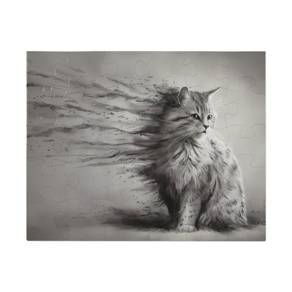 Fading Whiskers - Jigsaw Puzzle (30, 110, 252, 500,1000-Piece)