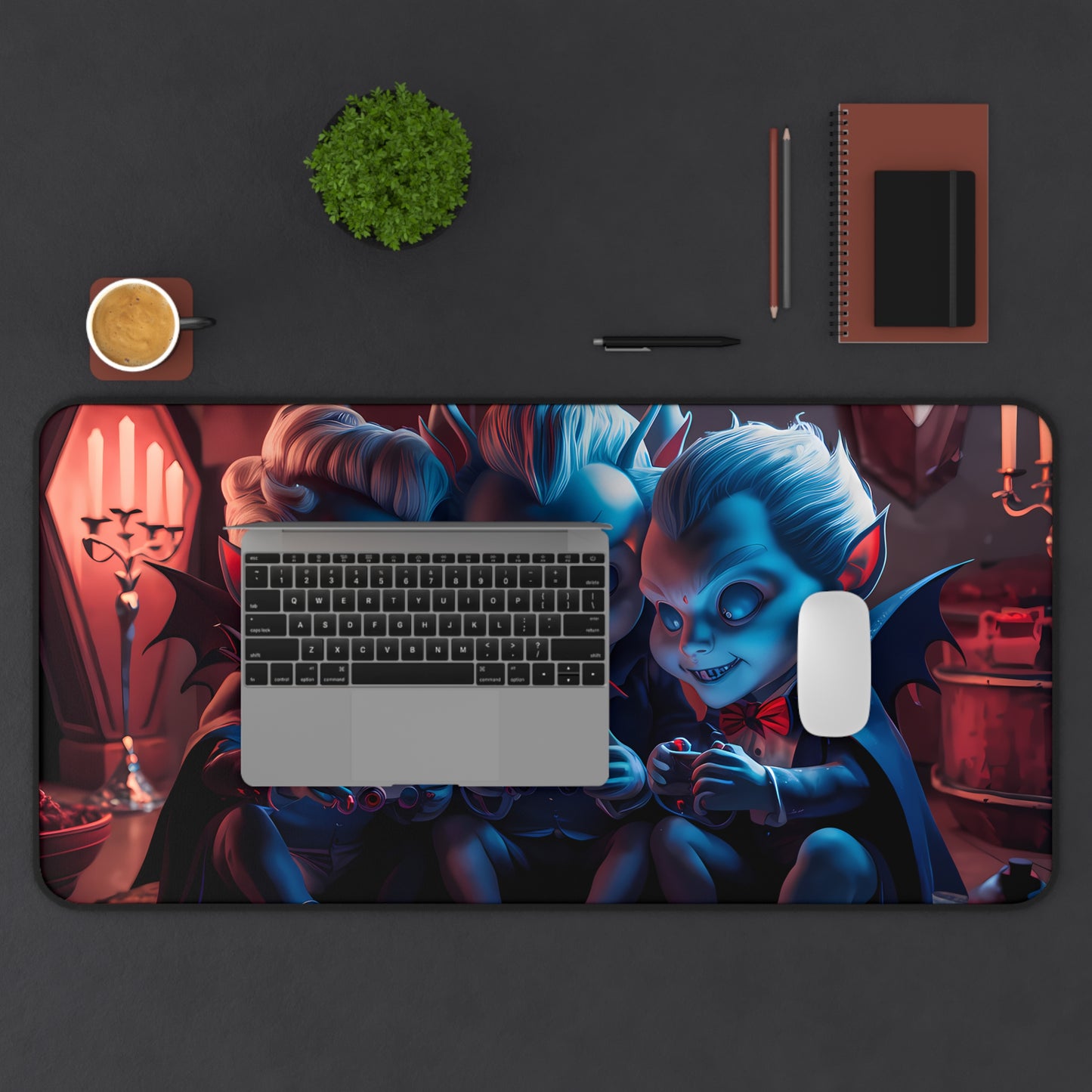 Midnight Gamers: The Little Vampires' Tournament - Desk Mat