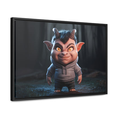 "Forest Mischief" - Gallery Canvas Wraps, Horizontal Frame