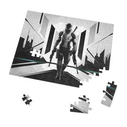 Guardian of the Neon City - Jigsaw Puzzle (30, 110, 252, 500,1000-Piece)