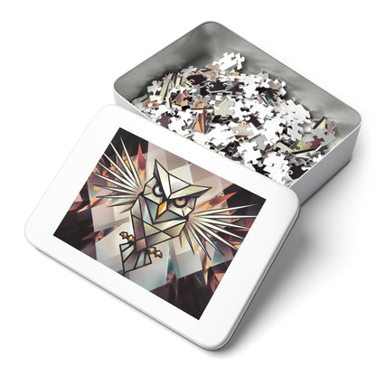 Guardian of the Geometric Night - Jigsaw Puzzle (30, 110, 252, 500,1000-Piece)