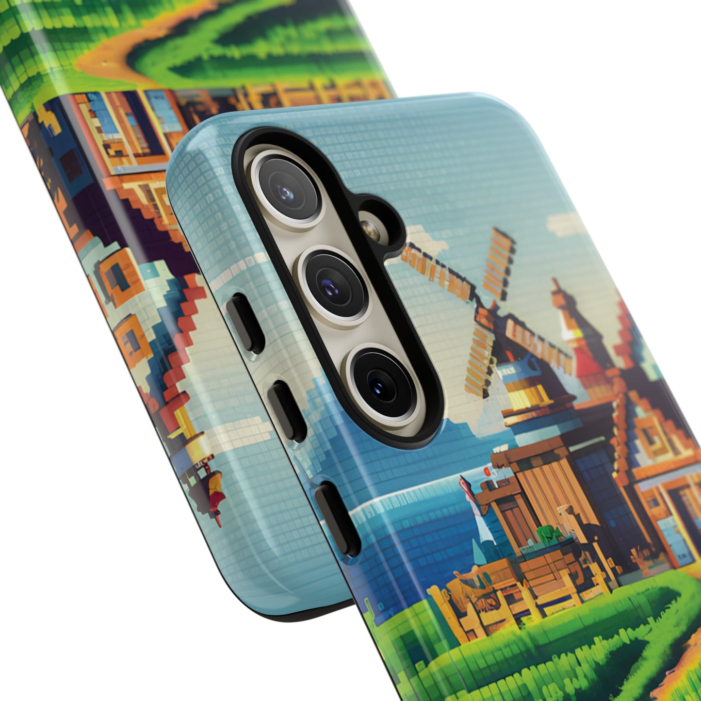 Pixel farming Village - Smartphone Tough Cases
