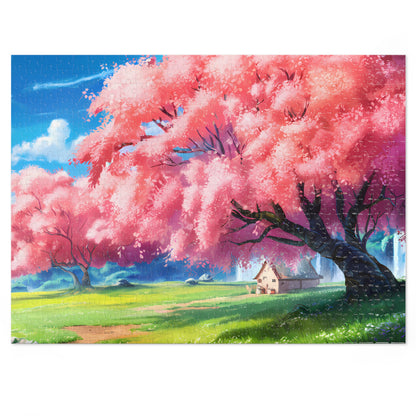 Serenity in Bloom - Jigsaw Puzzle (30, 110, 252, 500,1000-Piece)