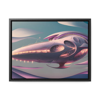 Voyage of the Celestial Whale - Gallery Canvas Wraps, Horizontal Frame