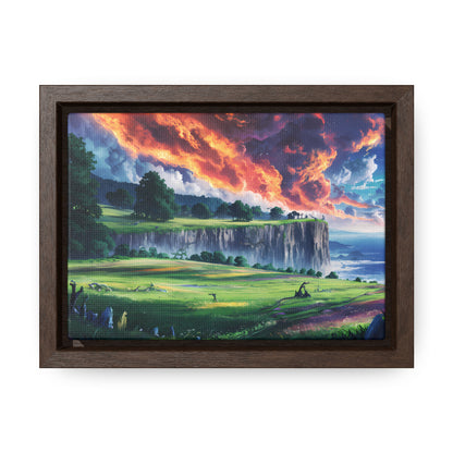 Edge of the Burning Sky - Gallery Canvas Wraps, Horizontal Frame