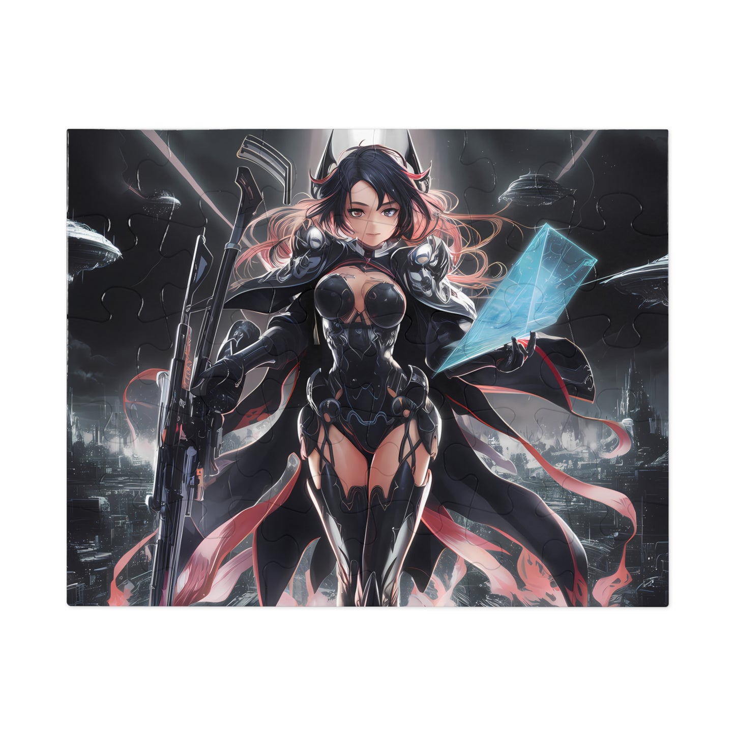 Dark Vanguard: The Last Enforcer - Jigsaw Puzzle (30, 110, 252, 500,1000-Piece)