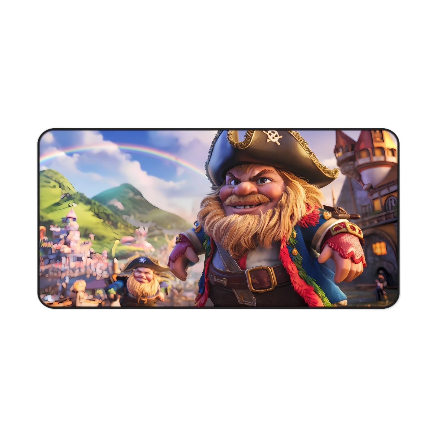 Captain of the Rainbow Keep - Desk Mat