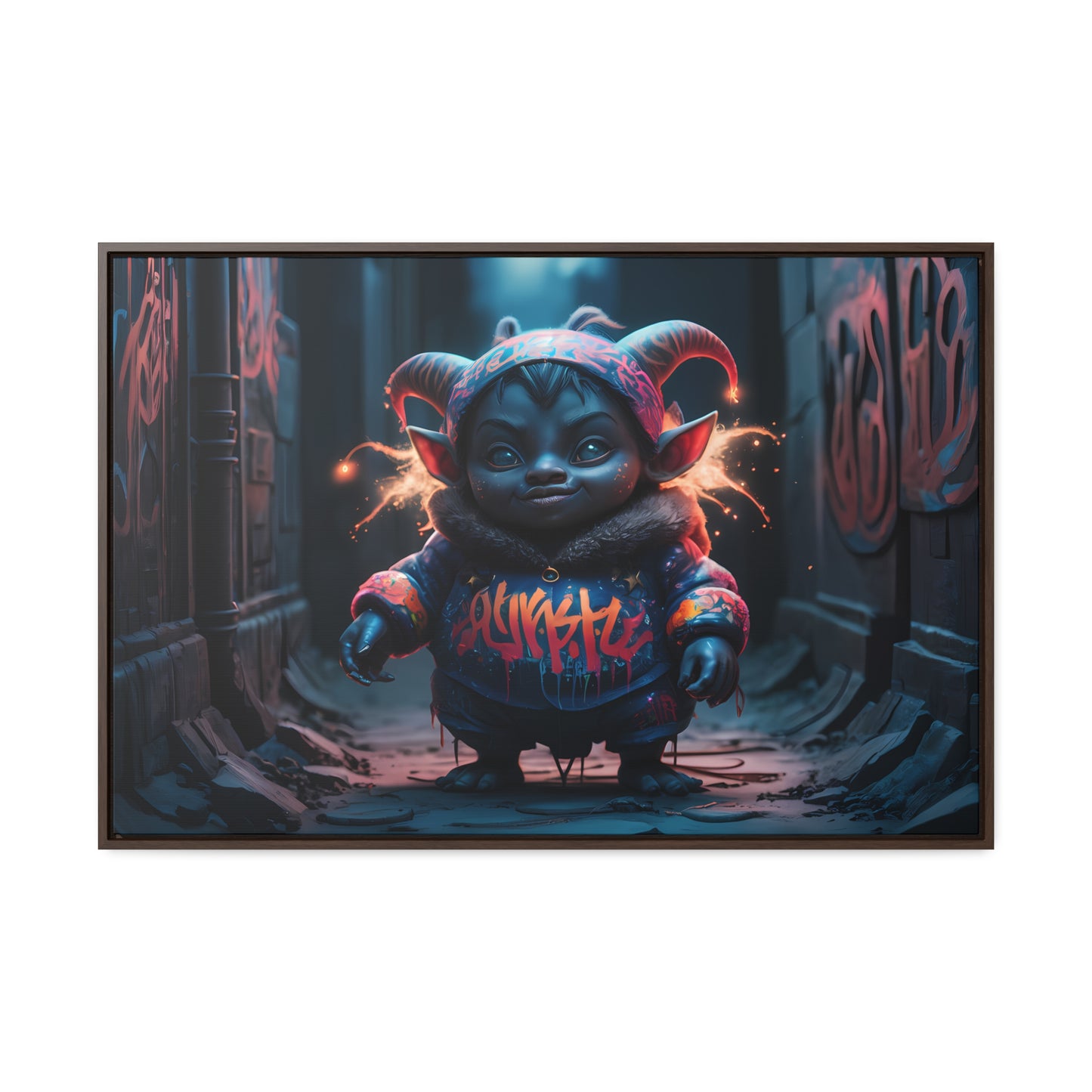 Urban Mischief - Gallery Canvas Wraps, Horizontal Frame