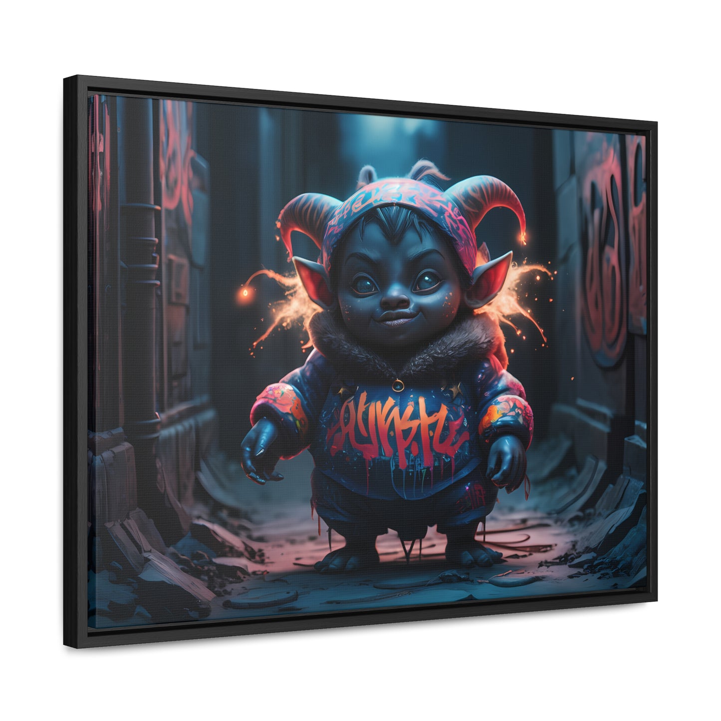 Urban Mischief - Gallery Canvas Wraps, Horizontal Frame