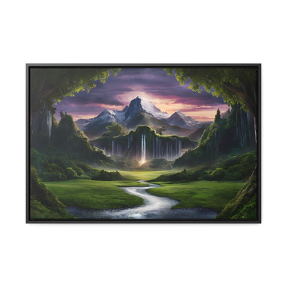 Loading Spinner in Progress - Gallery Canvas Wraps, Horizontal Frame