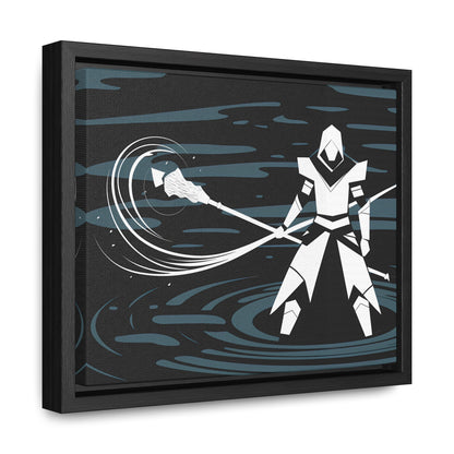 "Guardian of the Abyss" - Gallery Canvas Wraps, Horizontal Frame