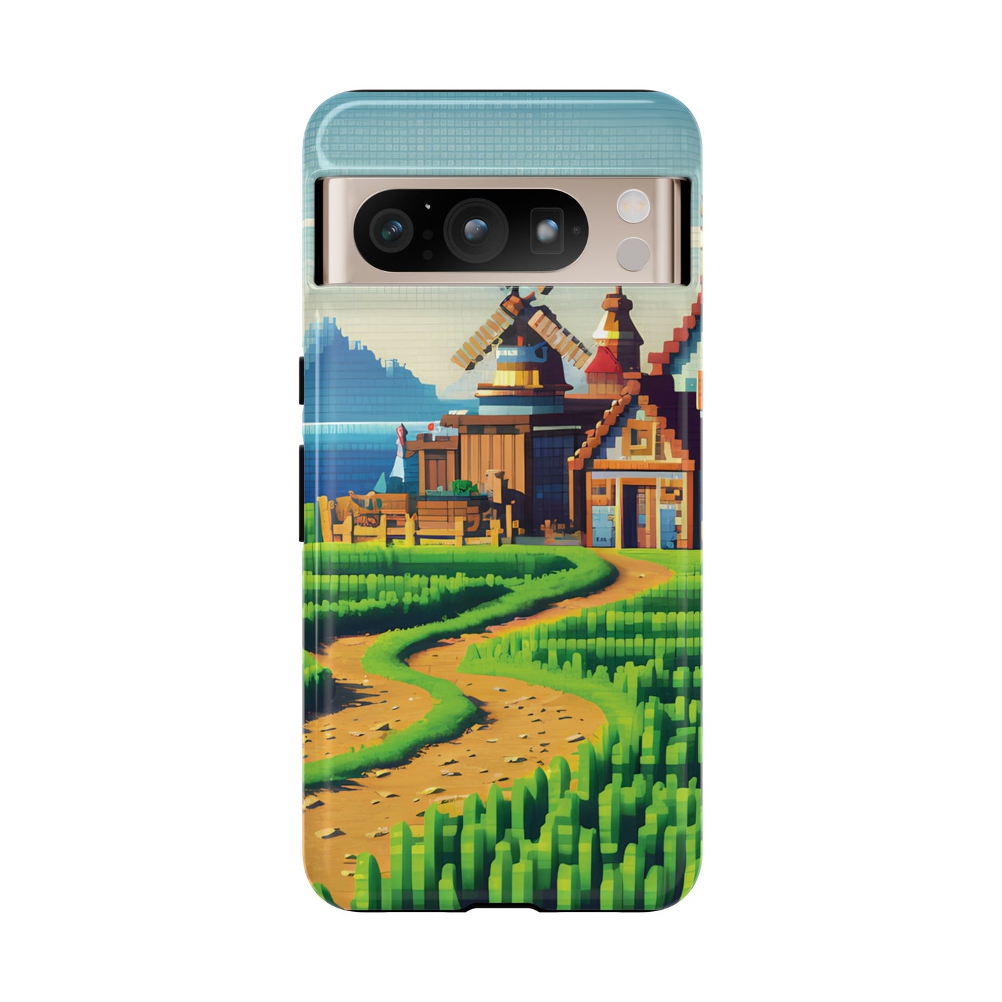 Pixel farming Village - Smartphone Tough Cases